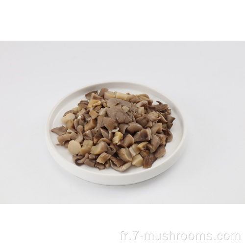 Mushroom-huître gris fraîchement coupé gelé-400g
